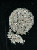 №33 Микс (серебро, черный, розовый) Стеклянная крошка